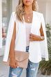 Trixiedress Open Front Split Sleeves Cape Jacket