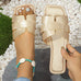 Trixiedress Summer Comfy Flat Slide Sandals