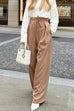 Trixiedress High Waist Business Wide Leg Palazzo Pants