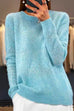 Trixiedress Crewneck Hollow Out Cozy Knitting Sweater