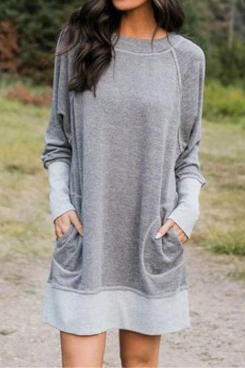 Trixiedress Maureen Pockets Sweatershirt Dress