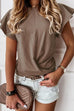 Trixiedress Stylish Ruffle Cute Short Sleeve T-shirt