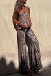 Trixiedress Tie Dye Cami Top and Bell Bottoms Pants Set
