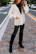 Trixiedress Splice Single Button Pocketed Knitting Sweater Blazer