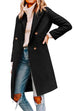 Trixiedress Classic Lapel Double Breasted Winter Overcoat