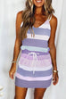 Trixiedress Striped Cami Dress with Pockets