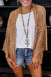 Trixiedress Open Front Kimono Sequin Cardigan